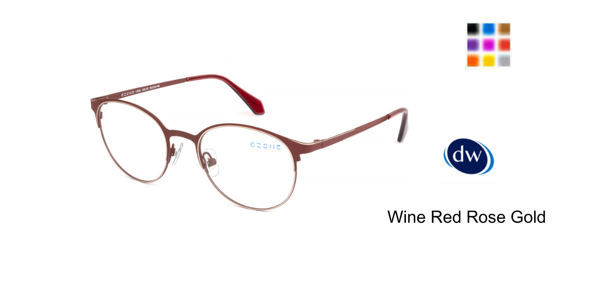 Wine Red Rose Gold