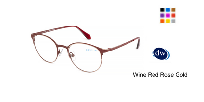 Wine Red Rose Gold