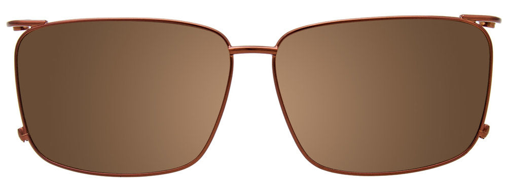 Brown Matt Cryst Blue Brown Matt Cryst Blue Clip On