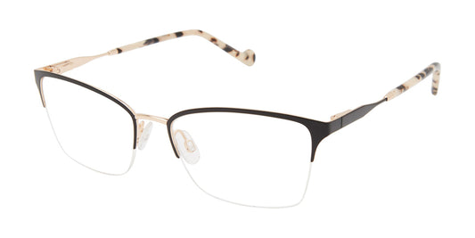 Black/Rose Gold Mini 761010 Eyeglasses.