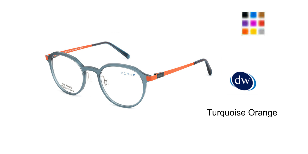 Turquoise Orange