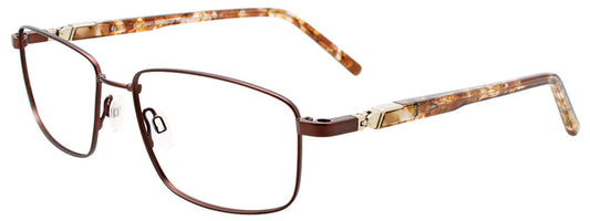 Satin Dark Brown & Brown Marbled