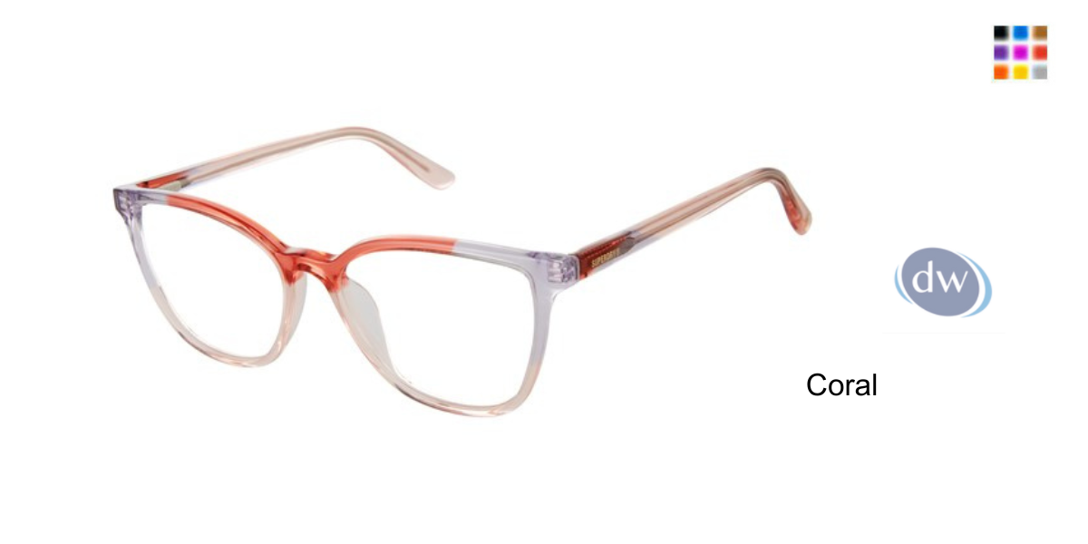 SUPERDRY SDOW001T Eyeglasses Coral
