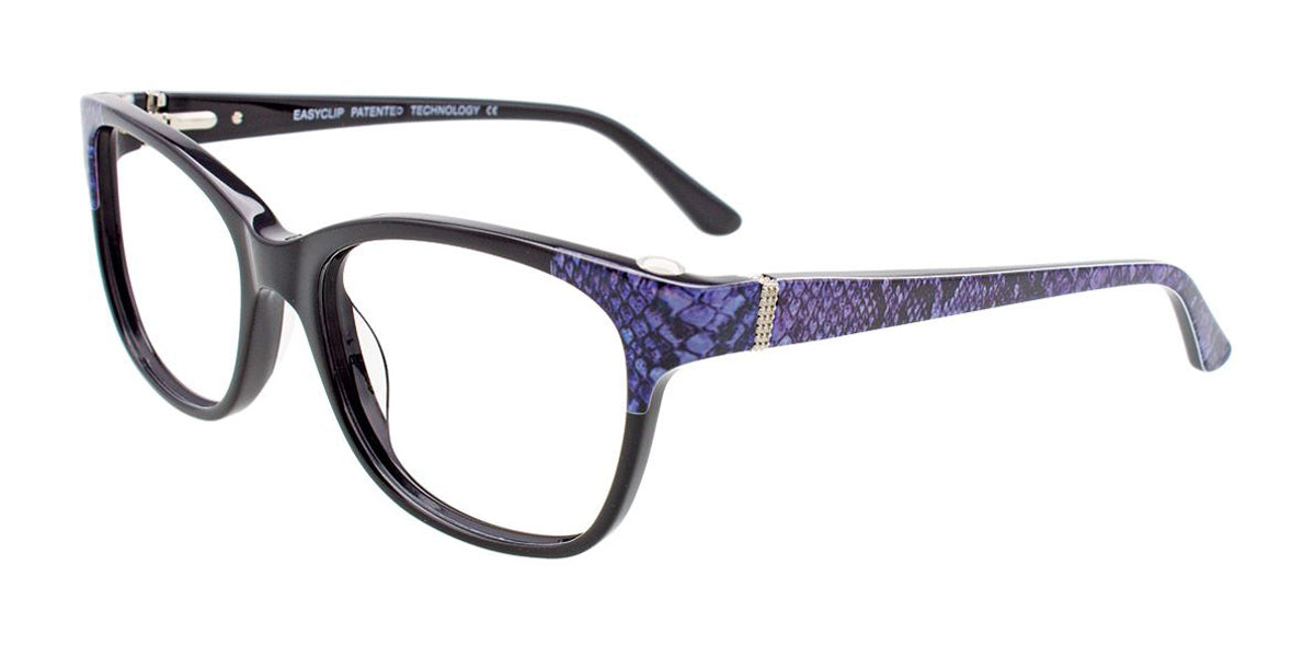 Black Lavender Snake Pattern