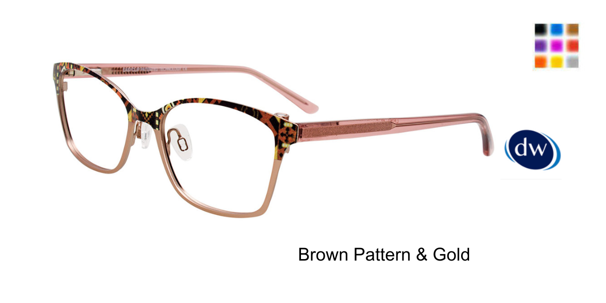 Brown Pattern Gold