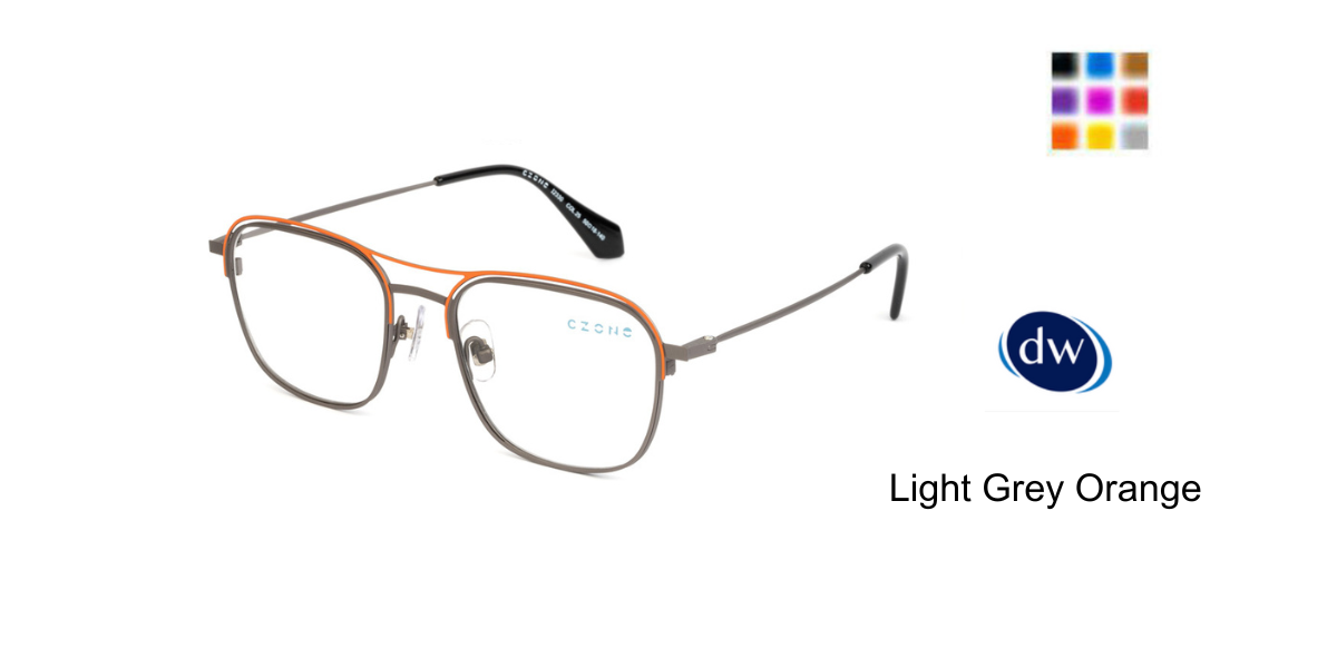 Light Grey Orange
