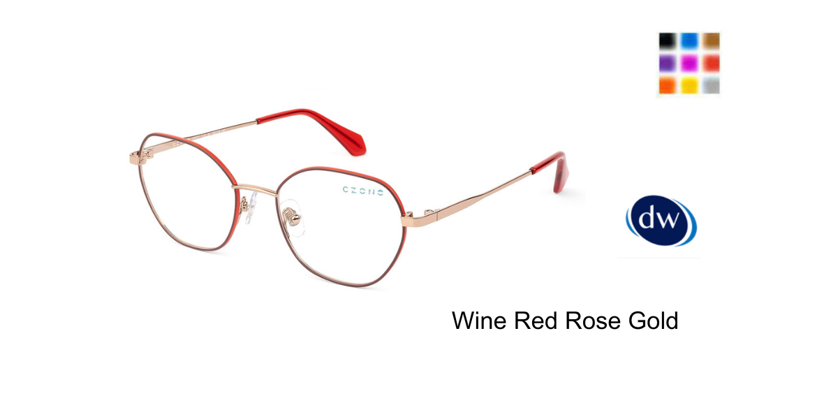 Wine Red Rose Gold