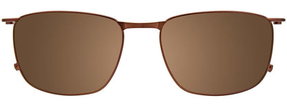 Brown Clip On