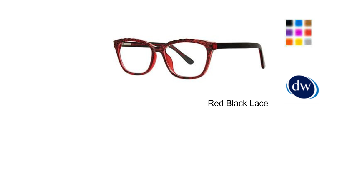 Red Black Lace