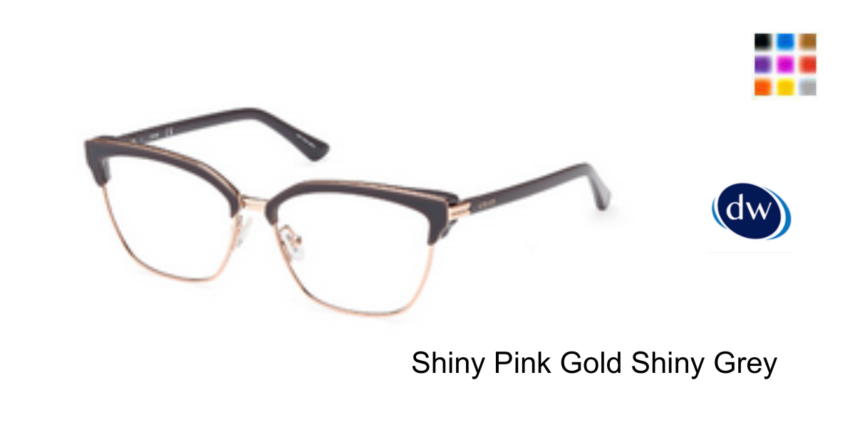 Shiny Pink Gold Shiny Grey