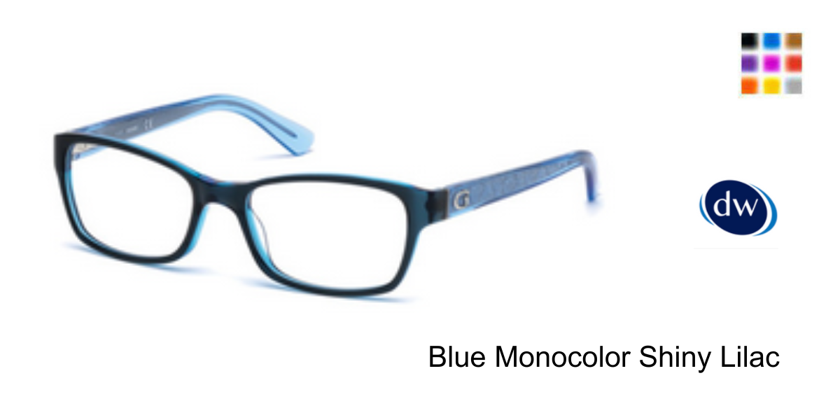 Blue Monocolor Shiny Lilac