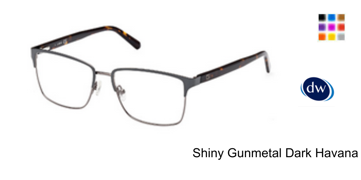 Shiny Gunmetal Dark Havana