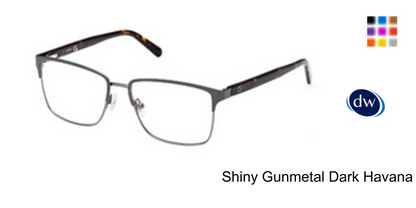 Shiny Gunmetal Dark Havana
