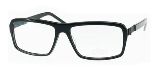 Black/White Stripes Free-Form FFA985 Eyeglasses