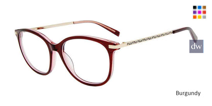 Burgundy Fila VFI264 Eyeglasses