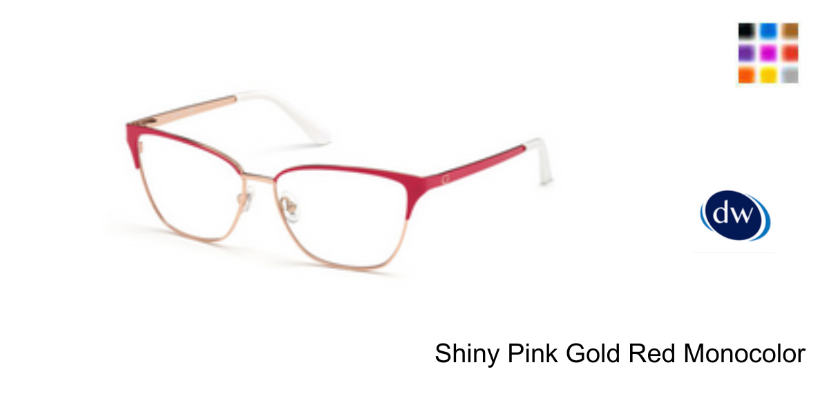 Shiny Pink Gold Red Monocolor