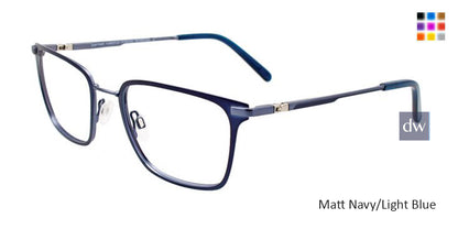 Matt Navy/Light Blue EasyTwist ET997 Eyeglasses