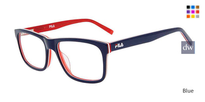Blue Fila VFI260 Eyeglasses