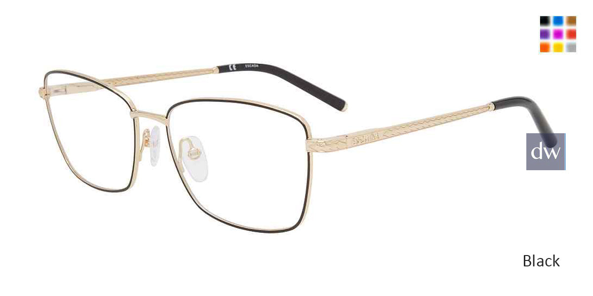 Black Escada VESC86 Eyeglasses