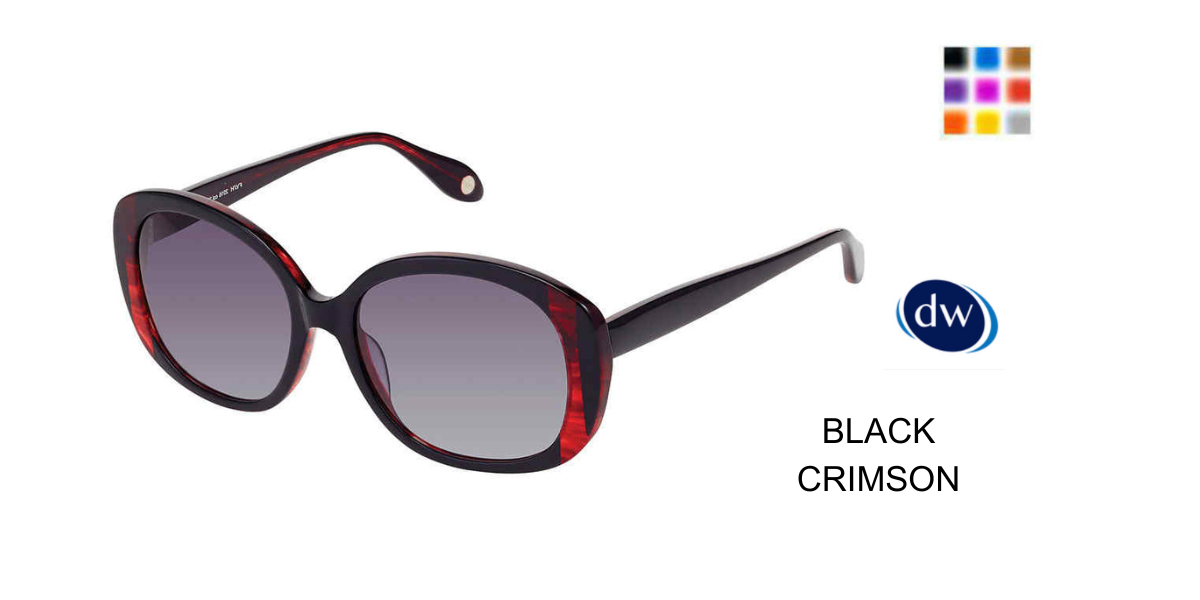 FYSH F-2016 Sunglasses Black Crimson