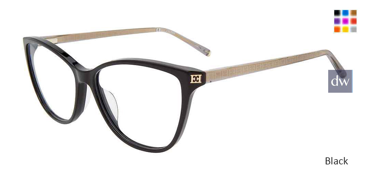 Black Escada VESD02 Eyeglasses - Teenager