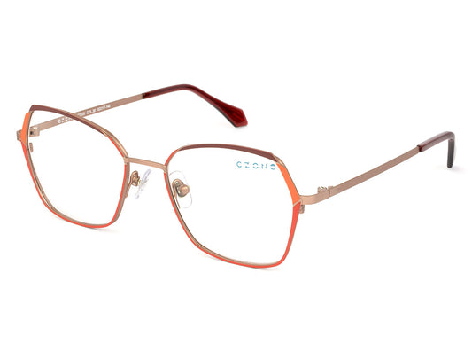 Wine Red Orange Rose Gold