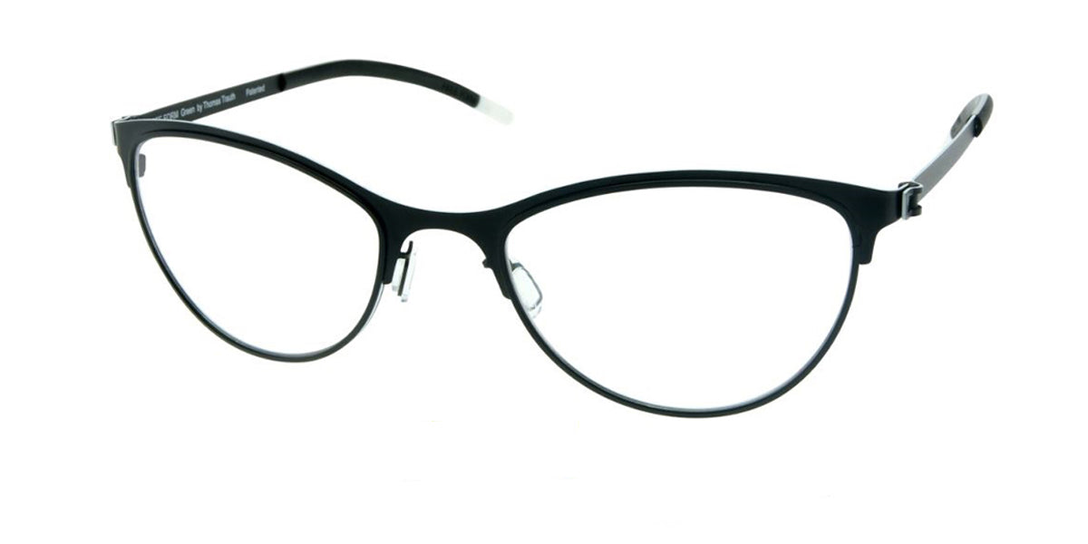 Matte Black Free-Form FFA921 Eyeglasses