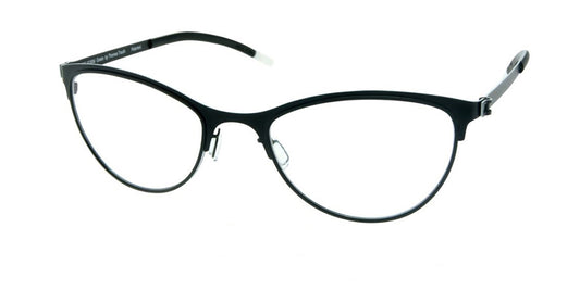Matte Black Free-Form FFA921 Eyeglasses