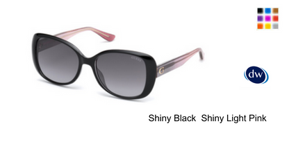Shiny Black  Shiny Light Pink