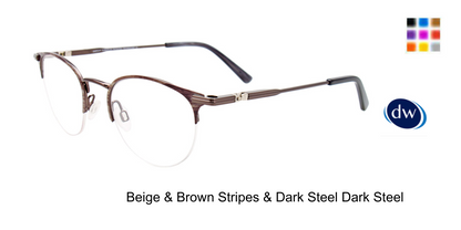 Beige Brown Stripes  Dark Steel Dark Steel