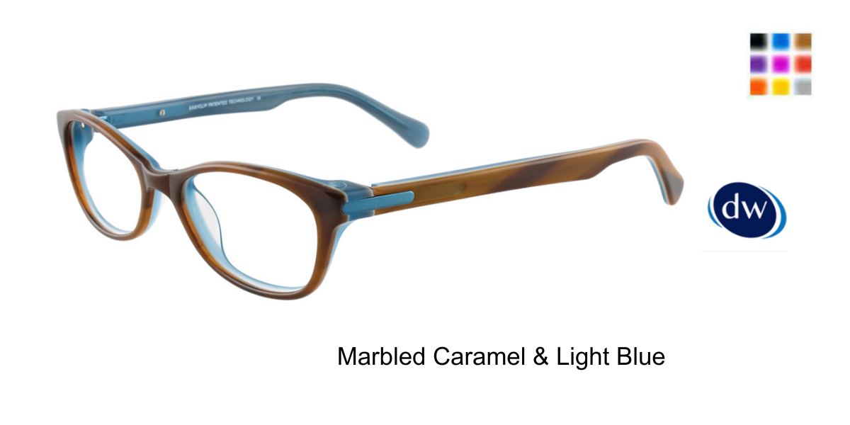 Marbled Caramel Light Blue