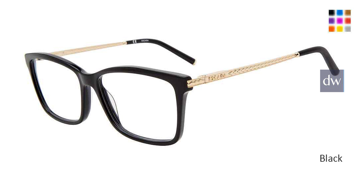Black Escada VESC85 Eyeglasses
