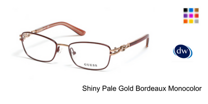 Shiny Pale Gold Bordeaux Monocolor