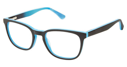 MATTE-BLACK-BLUE SUPERFLEX-KIDS SFK-259 Eyeglasses