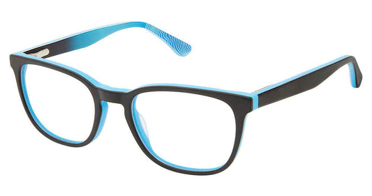 MATTE-BLACK-BLUE SUPERFLEX-KIDS SFK-259 Eyeglasses