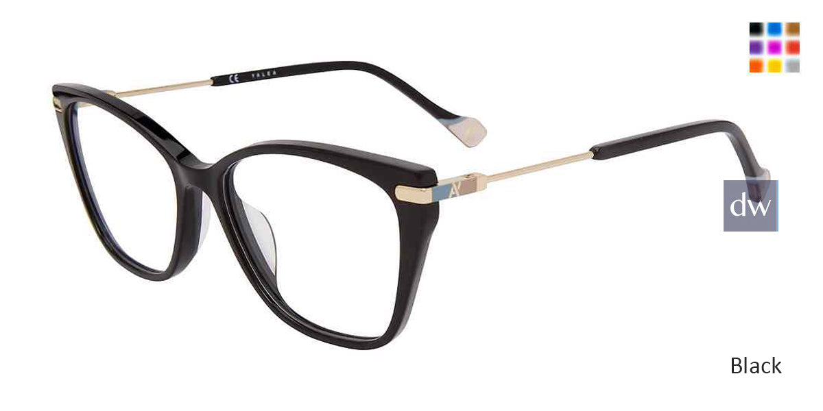 Black Yalea VYA024 Eyeglasses