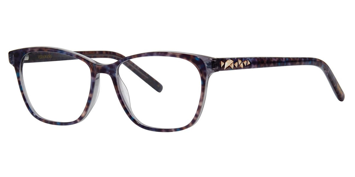 Azure Cheetah Vera Wang Eden Eyeglasses.