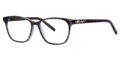 Azure Cheetah Vera Wang Eden Eyeglasses.