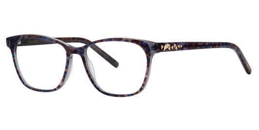 Azure Cheetah Vera Wang Eden Eyeglasses.