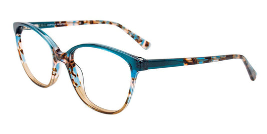 Teal Crystal Demi Teal Beige Crystal