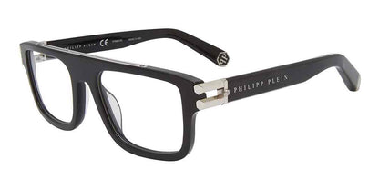 Black Philipp Plein VPP021M Eyeglasses.