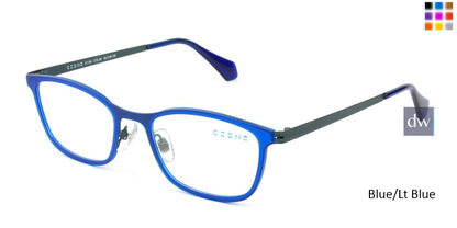 Blue/Lt Blue C-Zone A1184 Eyeglasses Teenager.