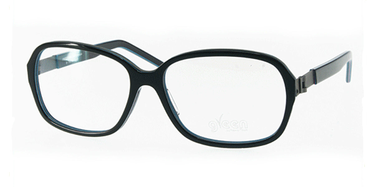 Black/Blue Free-Form FFA982 Eyeglasses.