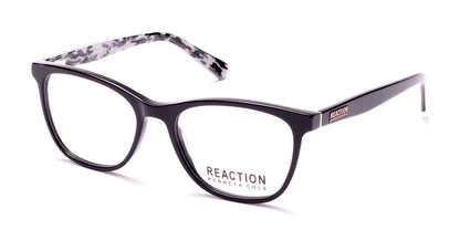 Shiny Black Kenneth Cole Reaction KC0806 Eyeglasses.