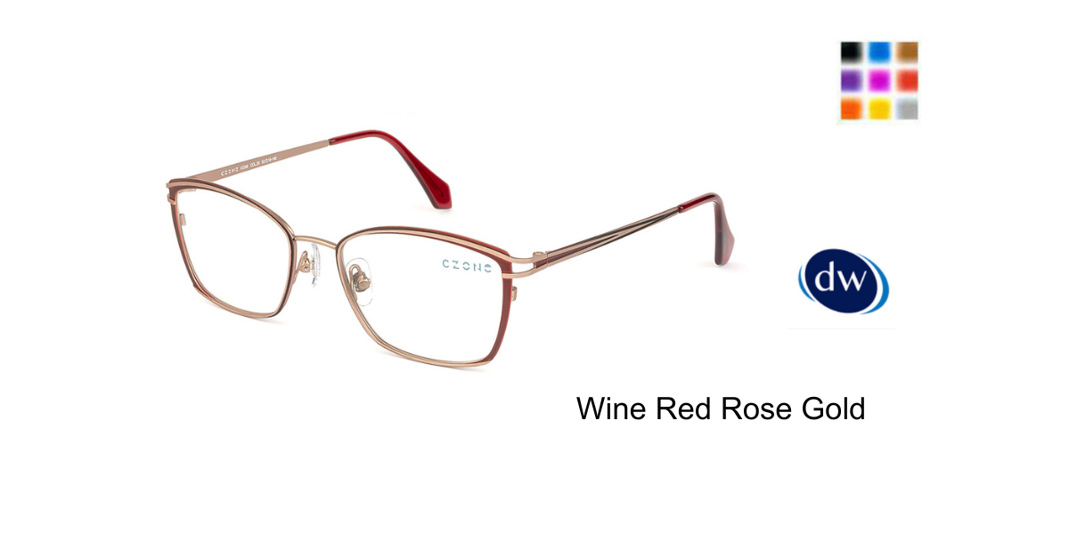 Wine Red Rose Gold