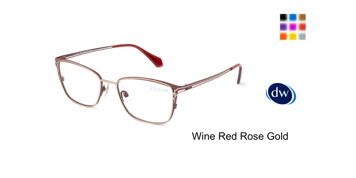 Wine Red Rose Gold