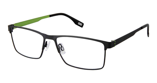 EVATIK E-9249 Eyeglasses Black Lime
