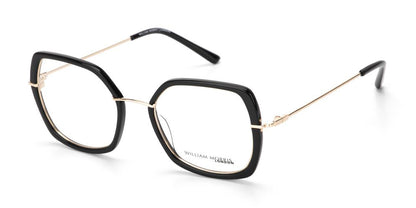 Black/Gold William Morris London WM50163 Eyeglasses.