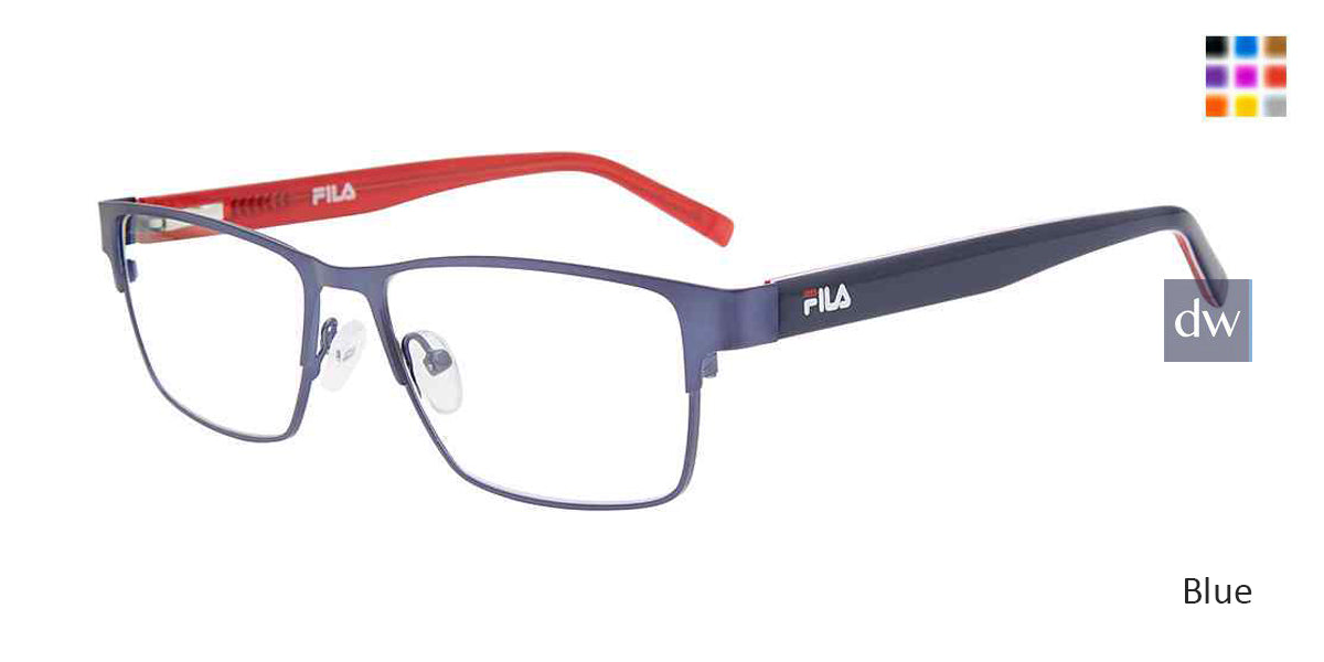 Blue Fila VFI259 Eyeglasses