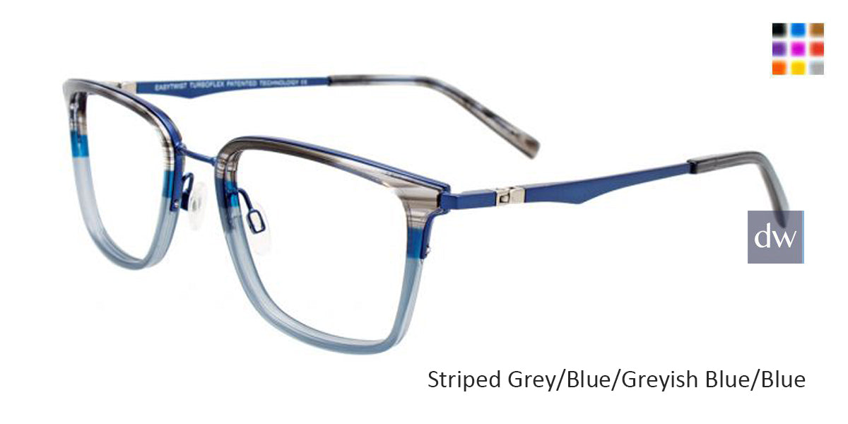 Striped Grey/Blue/Greyish Blue/Blue
